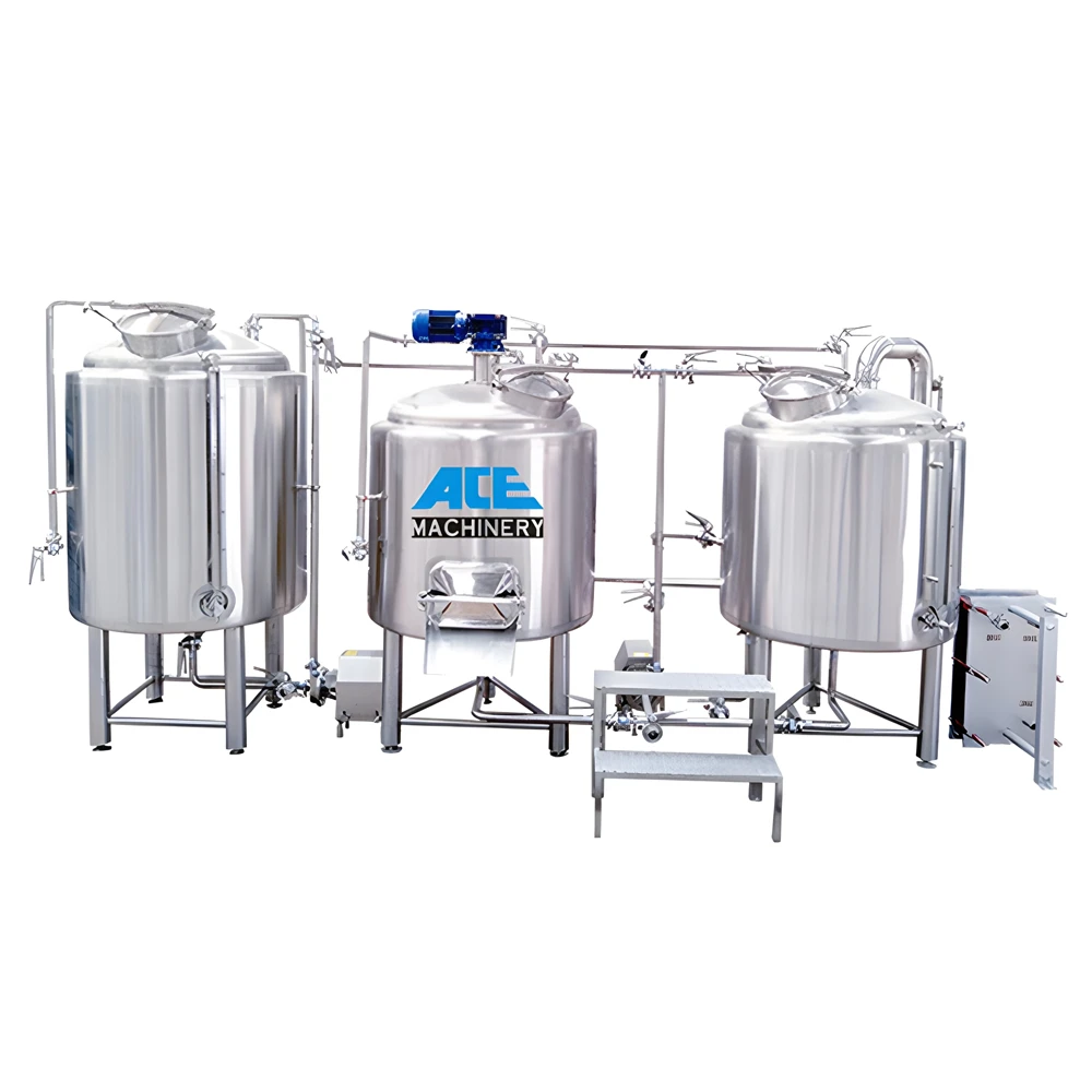 

New Design Stainless Steel 304 100L 200L 300L Dimple Jacketed Micro Beer Brewery Second Hand Brewing Equipment