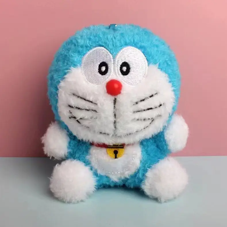 НОВЫЙ 10 см Doraemon Dorami популярный аниме Kawaii мини плюшевый брелок рюкзак кулон друзья