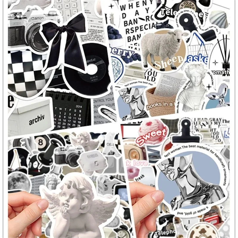 

51/65 шт., декоративные водонепроницаемые стикеры в виде чехла для телефона