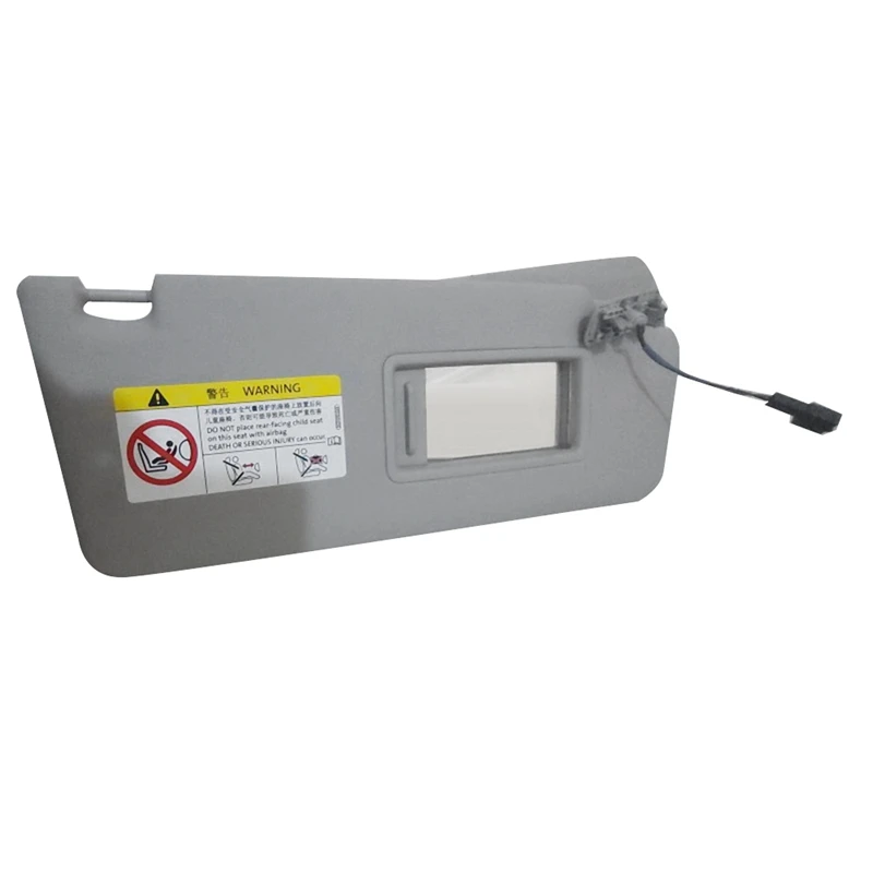 1Pair Sun Visors W/Vanity Mirror 5TD857551 5TD857552 For VW Tiguan 2018+ Kodiaq 2017+ Touran 2016+ Shades Makeup