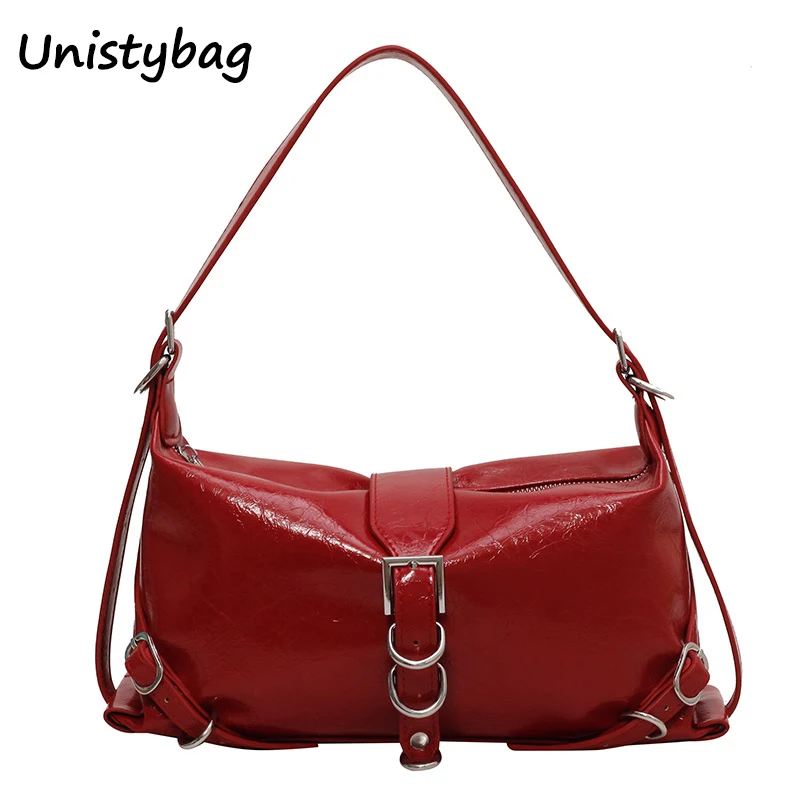

Unistybag Retro Shoulder Bag New Fashion Handbags Luxury Women's Satchel Hobo Bag Female Underarm Bag Designer Tote Bags