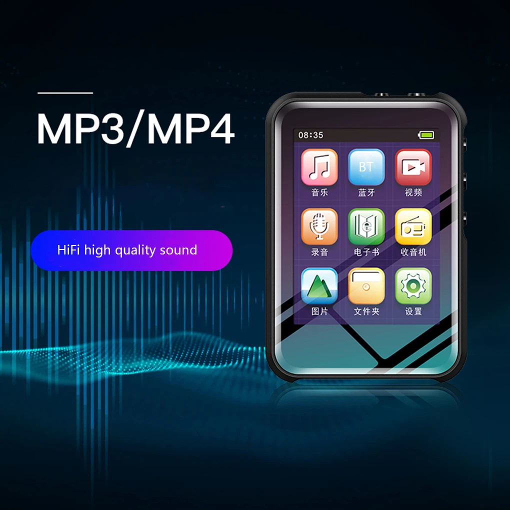 

Mp3-плеер, Bluetooth 4,0, FM-радио, Hi-Fi, без потерь звука, экран 2,4 дюйма, мультимедийный плеер MP4, 32 ГБ