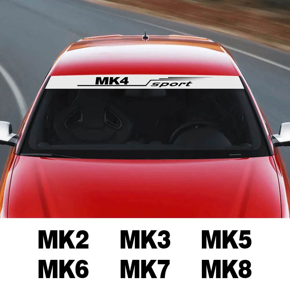 Наклейки на лобовое стекло автомобиля для Volkswagen VW Golf 7 4 5 6 3 2 8 MK8 MK7 MK6 MK5 MK4 MK3 MK2