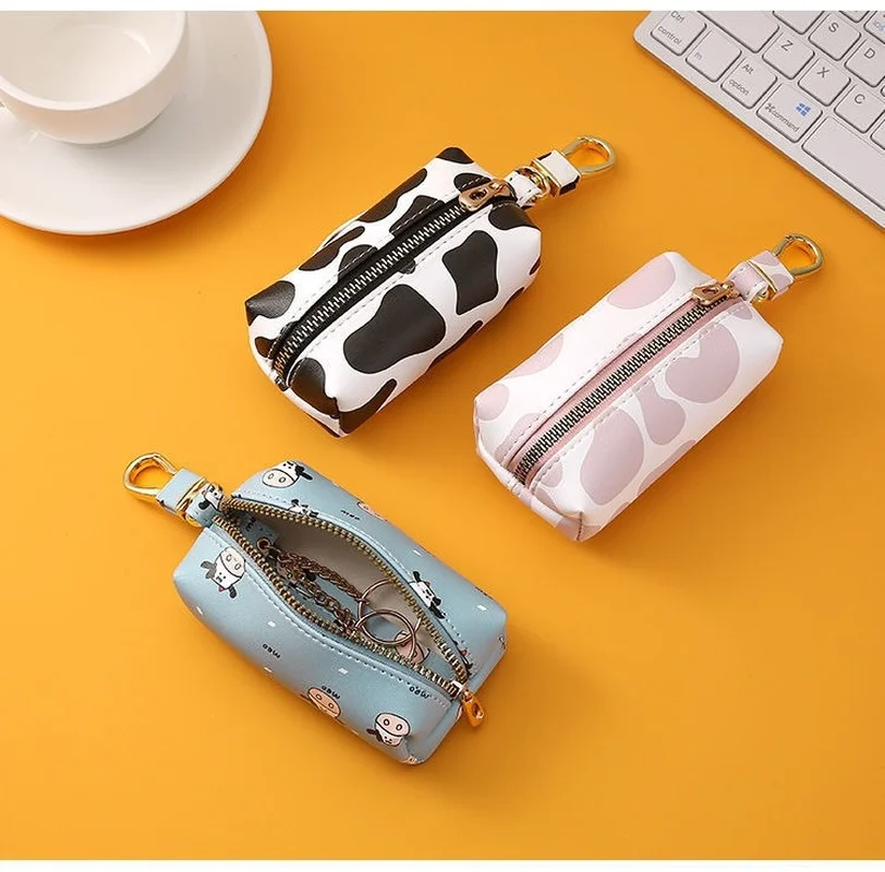 

Large-capacity Zippered Cloud Hand Storage Coin Purse Portable Key Bag Key Bag Bank Card Cash Wallet