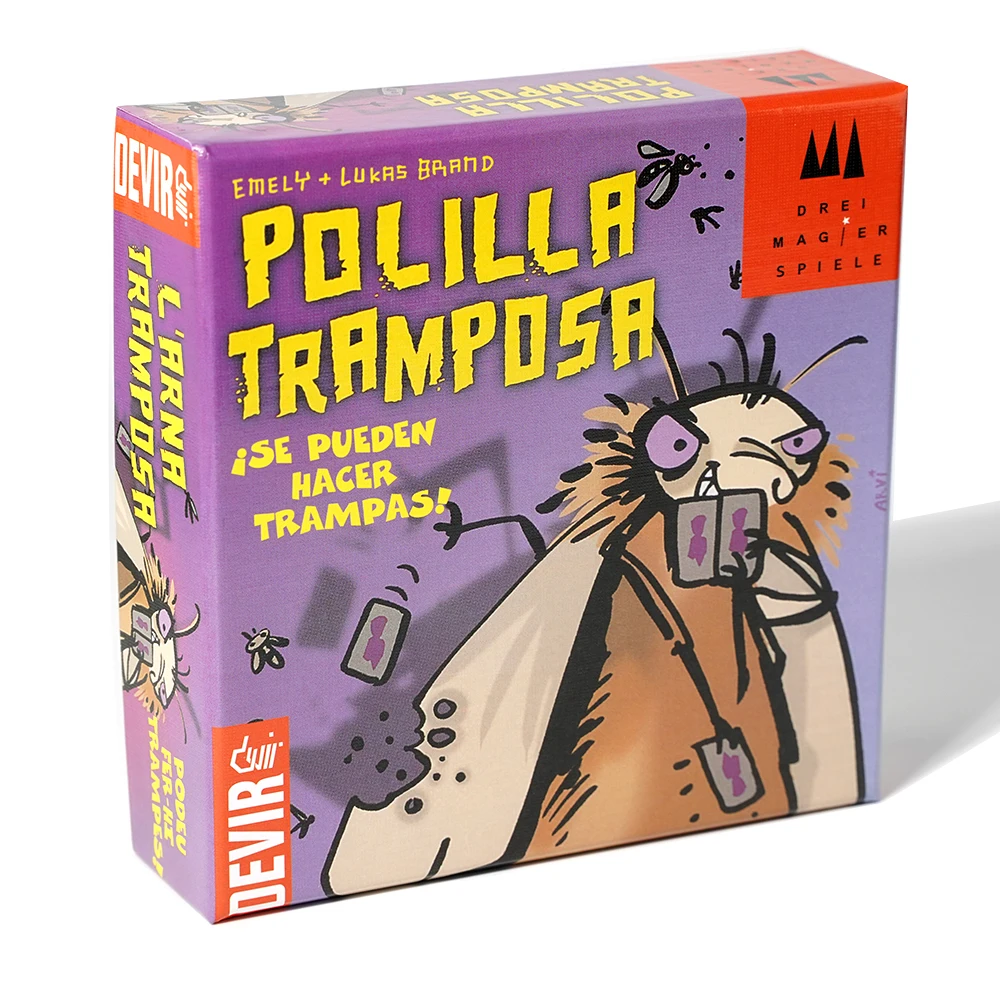 Mogel Motte Polilla Tramposa карточная игра Devir Game moth cheate моль