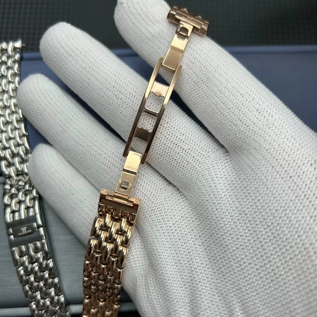 Фото Подходит для Jaeger-LeCoultre Reverso 14 мм, 15 мм, 16 мм, оригинальное качество, ремешок для часов из цельной нержавеющей стали 316, браслет Jubilee. №2
