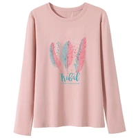cheap wholesale 2021 spring autumn new fashion casual woman t shirt lady beautiful nice women tops female t shirt for women tops