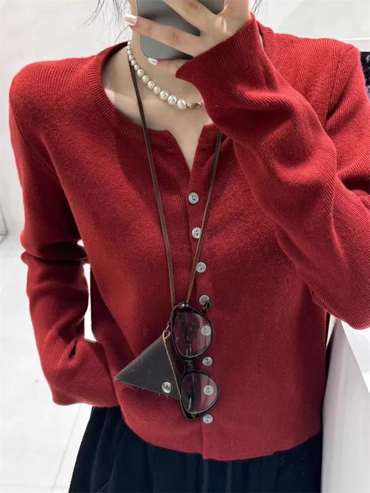 Осенняя корейская серия осенняя одежда в Интернете популярный женский вязаный