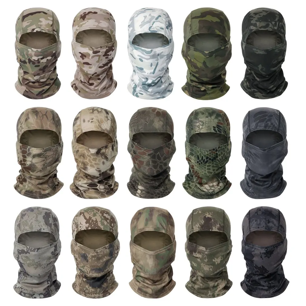 

1PC Ice Silk Sunscreen Headgear Summer Motorcycle Helmet Lined Hood Equipment Bike Head Cover Tactical Cap Fishing