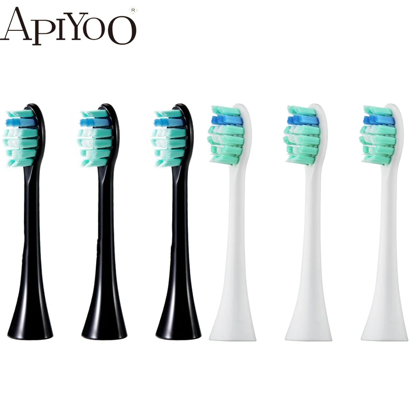 

3pcs Electric Toothbrush Replacement Brush Heads for Apiyoo P7 Electric Toothbrush Deep Cleaning Tooth Brush Heads