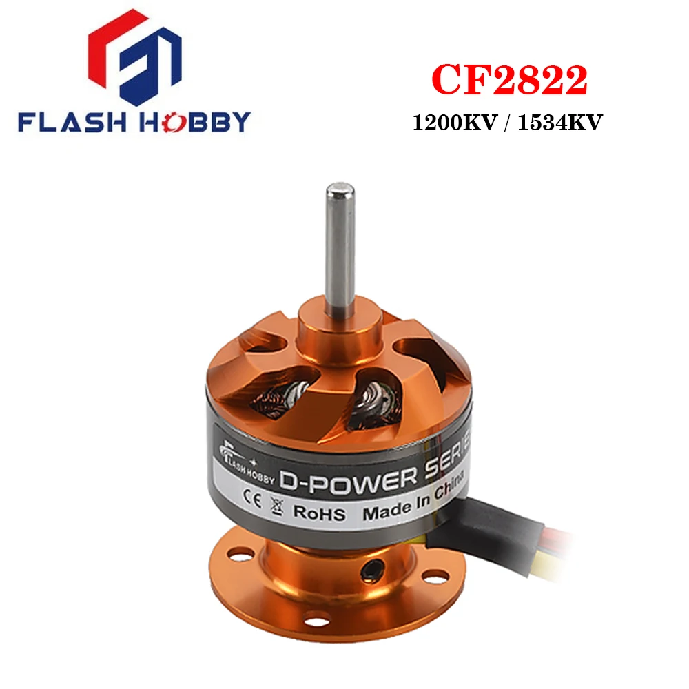 

FLASH HOBBY CF2822 1200KV/1534KV 2-3S бесщеточный двигатель для FPV Racing Edition Motor Parts