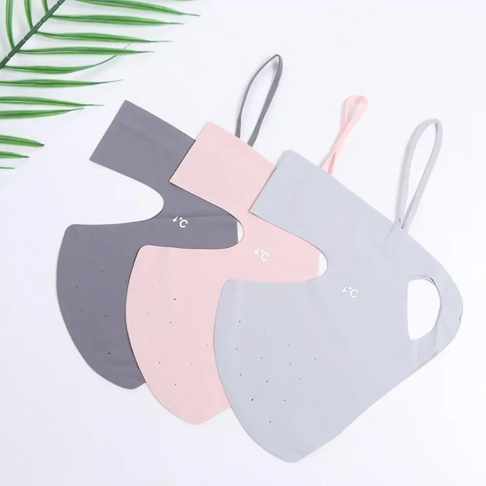 Анти-УФ-защитная маска из ледяного шелка защита углов глаз уличная для лица гнини