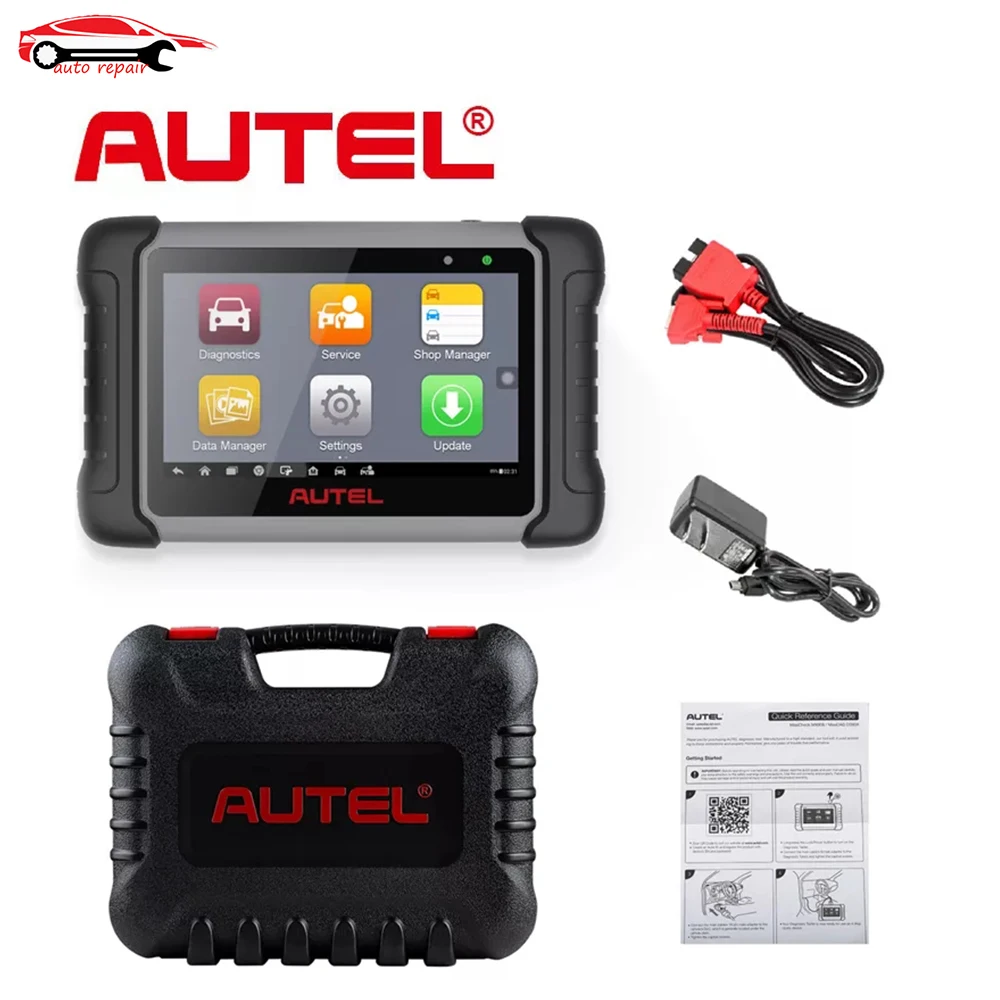 

Autel MaxiCOM MK808Z MK808S, все системы с функциями сброса EPB/SAS/BMS/ DPF, активный тест кодирования клавиш OBDII, обновленный MK808