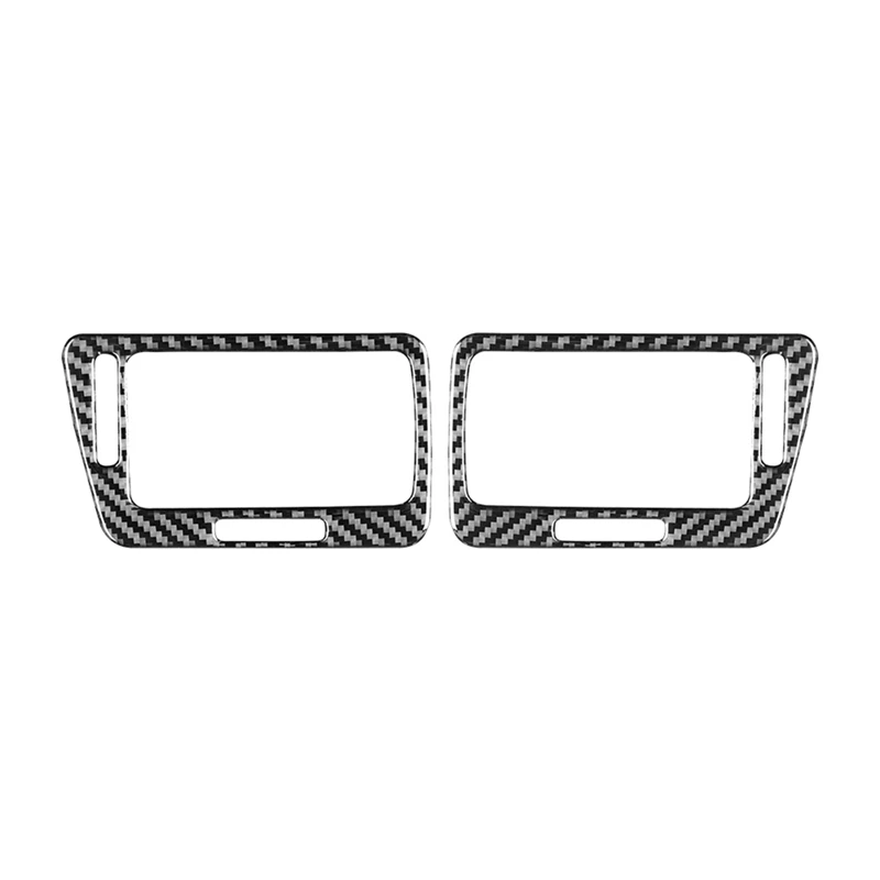 

Для Chevrolet Cobalt 2005-2010 мягкая углеродная волоконная автомобильная сторона вентиляционного отверстия рамка Крышка отделка стикер Запчасти Аксессуары