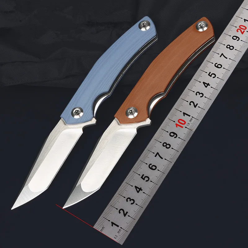 Складной нож Free Wolf FW57 D2 цветная ручка G10 шарикоподшипник флиппер универсальный