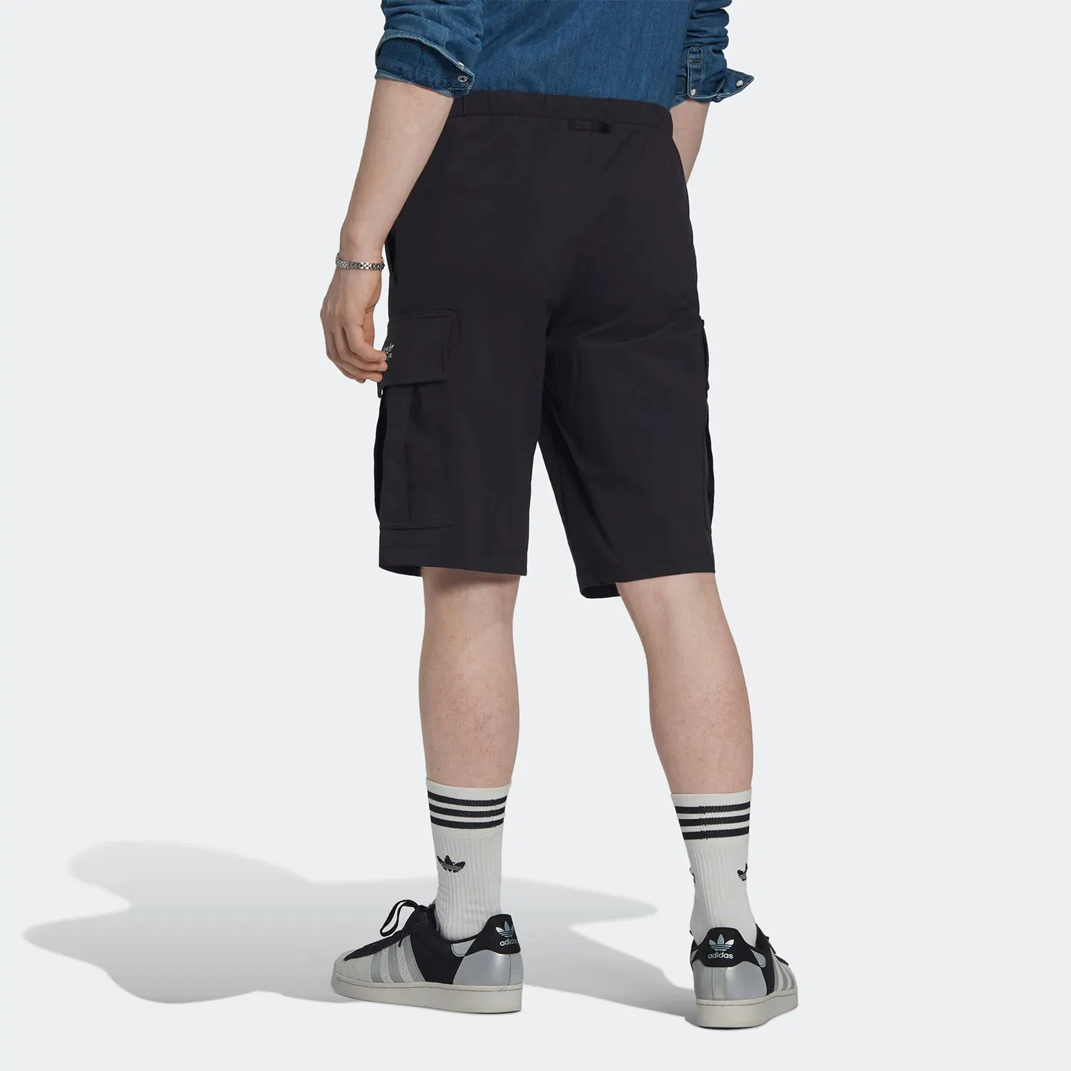 Фото Мужские летние спортивные шорты Adidas Authentic Trefoil HP1102 №2