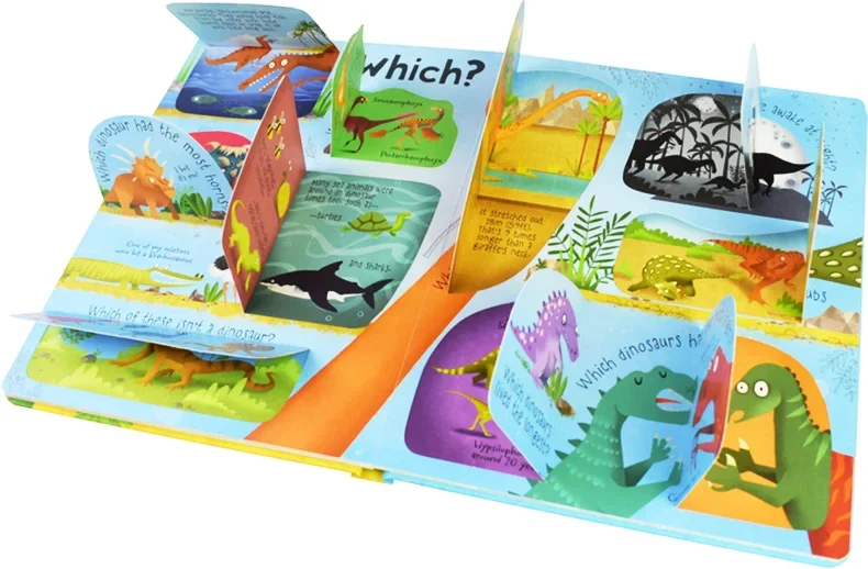 Фото Usborne Questions And Answers About Dinosaurs, дети в возрасте 3, 4, 5 6 лет, научно-популярные книги с картинками на английском языке, 9781409582144 №3
