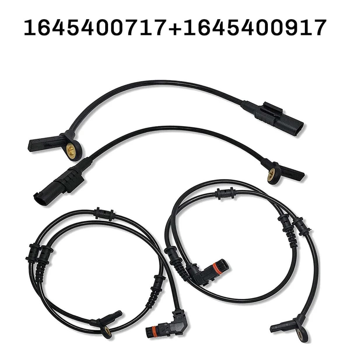 4 шт. передний и задний датчик скорости колеса ABS для Mercedes Benz W164 ML350 ML320 GL350 GL450 R350