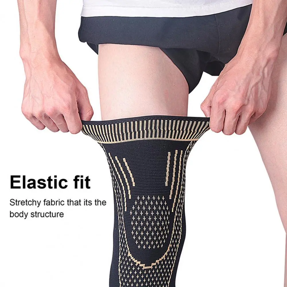 

1 шт. наколенник, поддержка колена, спортивный наколенник, подтяжки для фитнеса, бега, езды на велосипеде, высокоэластичные наколенники для т...