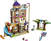 fit 41340 865pcs house of friendship building blocks friends hotel and house toys for girl figures bricks christmas gift