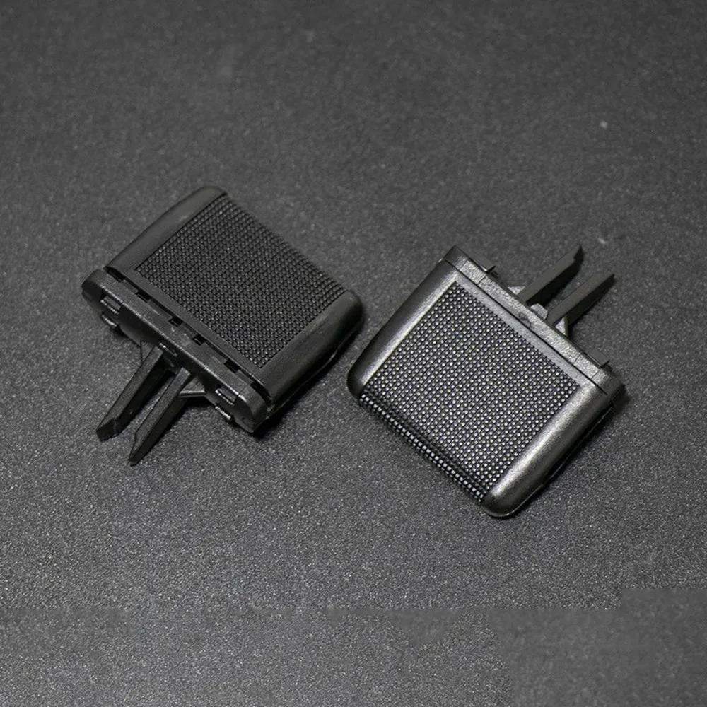 

Black Air Vent Tab Clip Fit For Toyota Land Cruiser Prado FJ150 2010-2017 1pcs Accessories