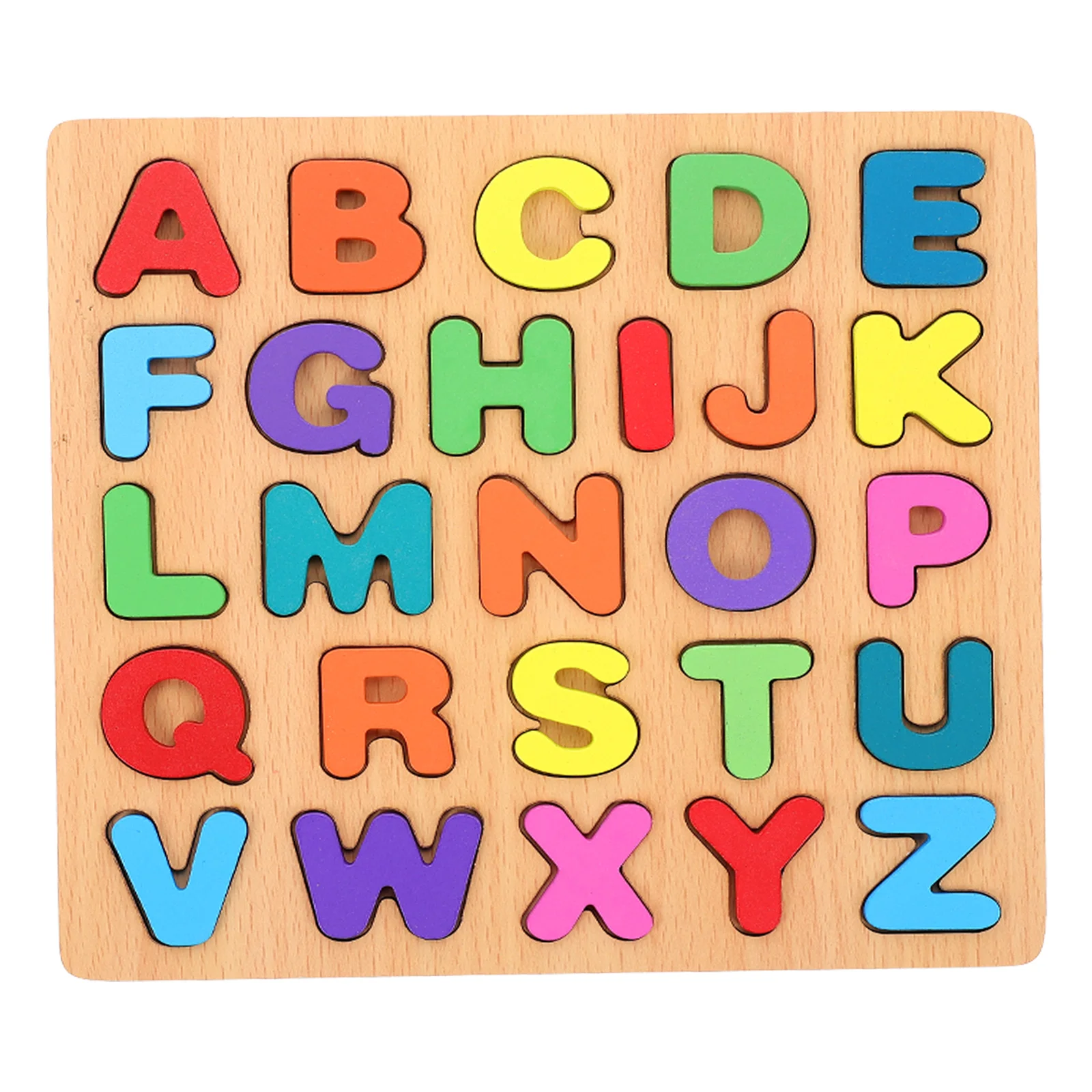 

Пазл для раннего развития, детские игрушки с алфавитом, деревянные Обучающие Детские пазлы для обучения, подходящие для малышей