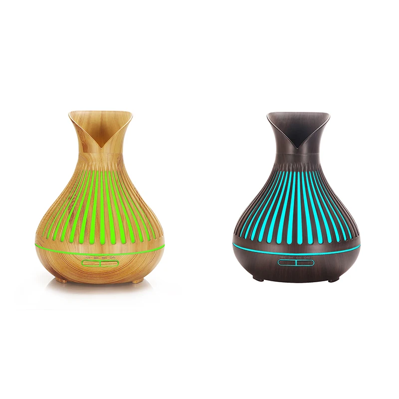 

500ML Ultrasonic Aroma Humidifier Essential Oil Diffuser Air Purifier Mist Maker Aroma Diffuser LED Light