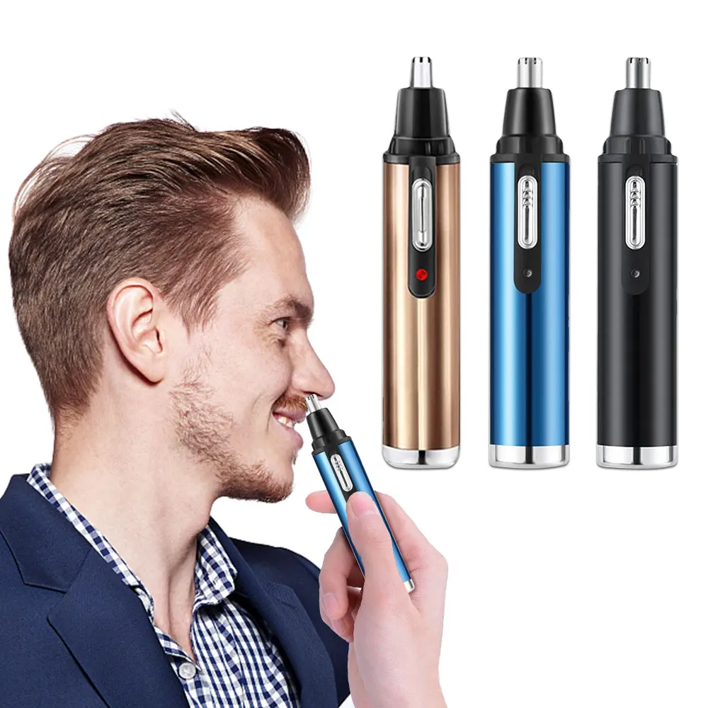 

Rechargeable Ear Nose Hair Trimmer Men's Electric Shaver Trimmer Rechargeable Nose Hair Trimmer Removal Clipper Razor Waterproof