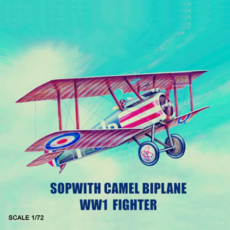 

NX 1/72 Thorpe Weiss Camel Biplane Model Resin Model Kit Resin Military Model Assembled Model