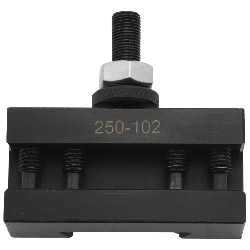 

6-12 Inch 2 AXA Boring Turning Quick Change Tool Post Facing Holder 250-102 for CNC Lathe Tool Kit