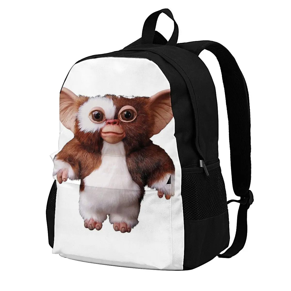 

Gremlins Gizmo Standing Backpacks Film Pattern Charm Polyester Backpack Running Teen Bags
