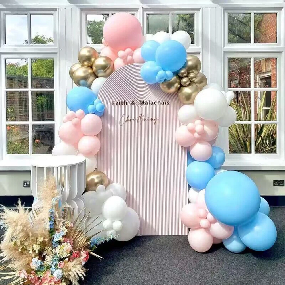 

Pink Blue Balloons Garland Kit Boy or Girl Balloon Arch Baby Shower Birthday Party Globos Decor Gender Reveal Ballon Decoration