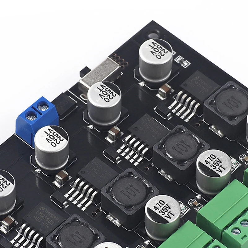 Многоканальный импульсный источник питания LM2596 3 В/5 В/12 В/ADJ Регулируемый Модуль