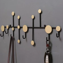 Wall Mounted Towel Rack Clothes Organizer  Bathroom Accessories  Wall Mounted Type  Shelf Wall Coat and Hat Receive