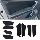 4 шт., защитные накладки на дверные панели из микрофибры для VW Tiguan 2017 2018 2019