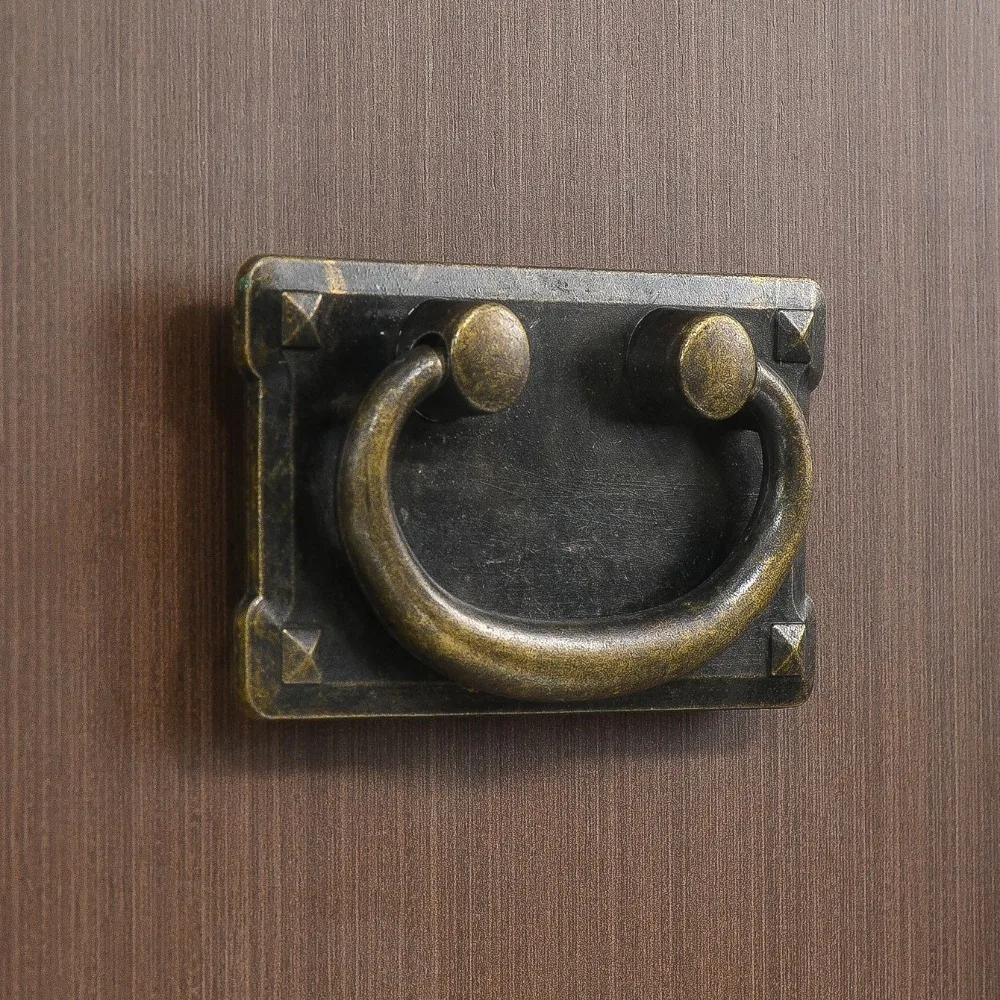 

2 шт. антикварные ручки для выдвижных ящиков, бронзовые дверцы, ручка для шкафа, ручка с винтами для мебельной фурнитуры, аксессуары