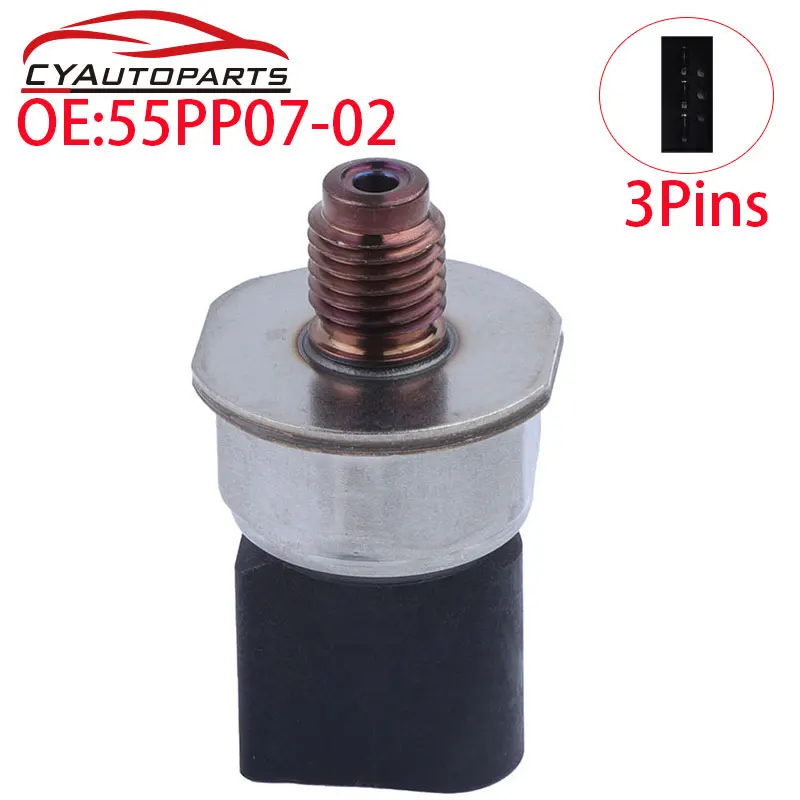 

Новый датчик давления топливной рампы для Benz Kia Carnival Sedona Bongo 3 J3 55PP07-02 9307Z512A 55PP0702