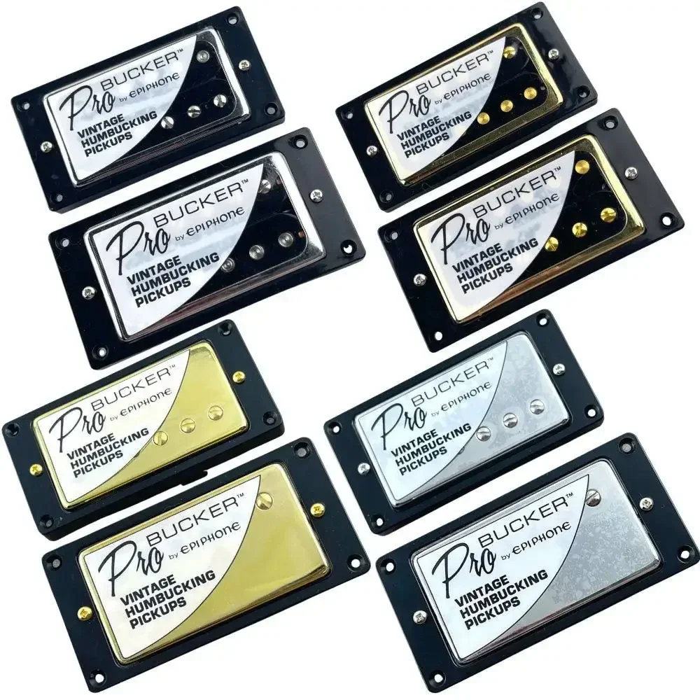 LP Vintage Humbuckers ProBucker Хамбакеры без ремня с хромированным позолоченным покрытием