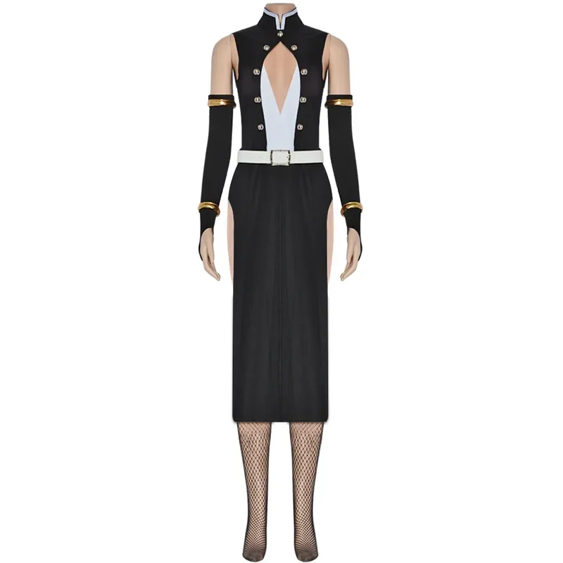 Женское платье для косплея Deadslayer uzui 860en с V-образным вырезом сексуальная униформа