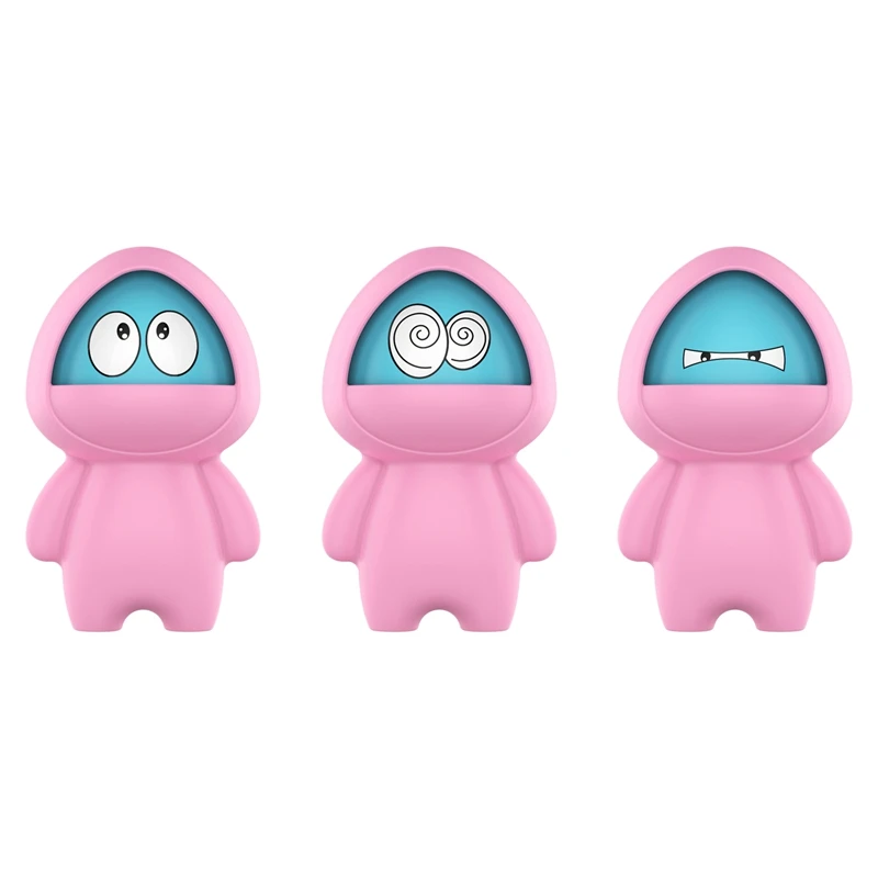 

3Pack Face-Changing Masked Toy Knight Novelty Toy Decompression Toy Adult Relief Stress Autism Rotating Sensory Toy