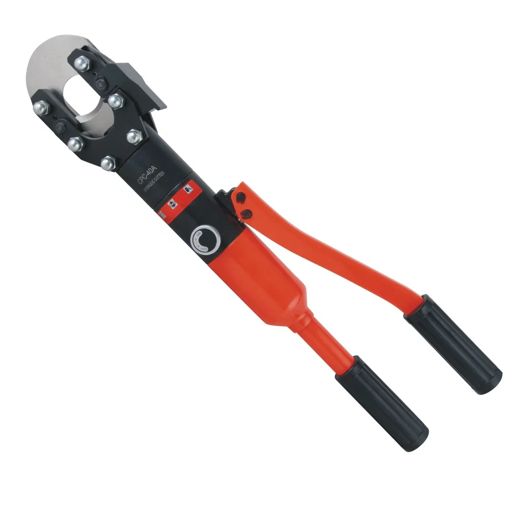 

Hydraulic cable cutter tool CPC--40A portable hand operated cutting tools