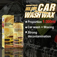 golden carnauba car wash wax 3 in 1 car washingwaxing and polishing paste hydrophobic quick coat wax car care kit dropshipping