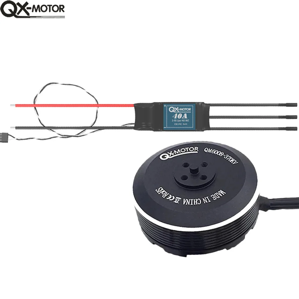 QX-Motor QM6008 (5208) Бесщеточный двигатель 320KV 370KV с 40A ESC для радиоуправляемого