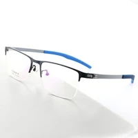 2022 new titanium glasses frame men half rim sports prescription eyeglasses women non slip screwless eyewear myopia optical gafa
