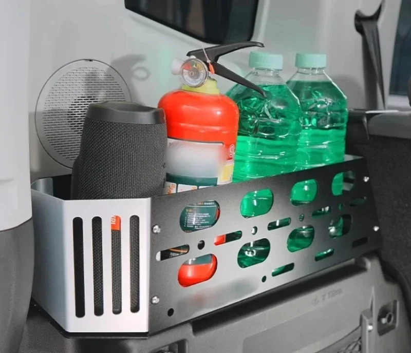 Стеллаж для хранения в багажнике автомобиля модифицированный ящик из