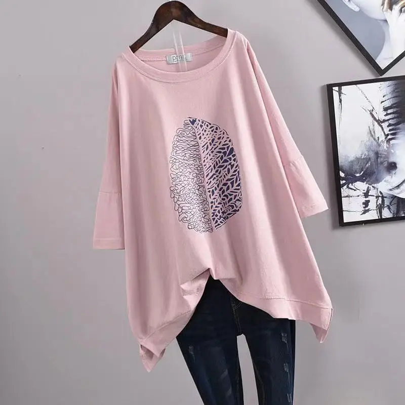 Plus Size Women Clothing Loose Comfort Elastic T Shirt Lady Summer Big Large Add Size Comfort Tops Casual Oversize Female Shorts