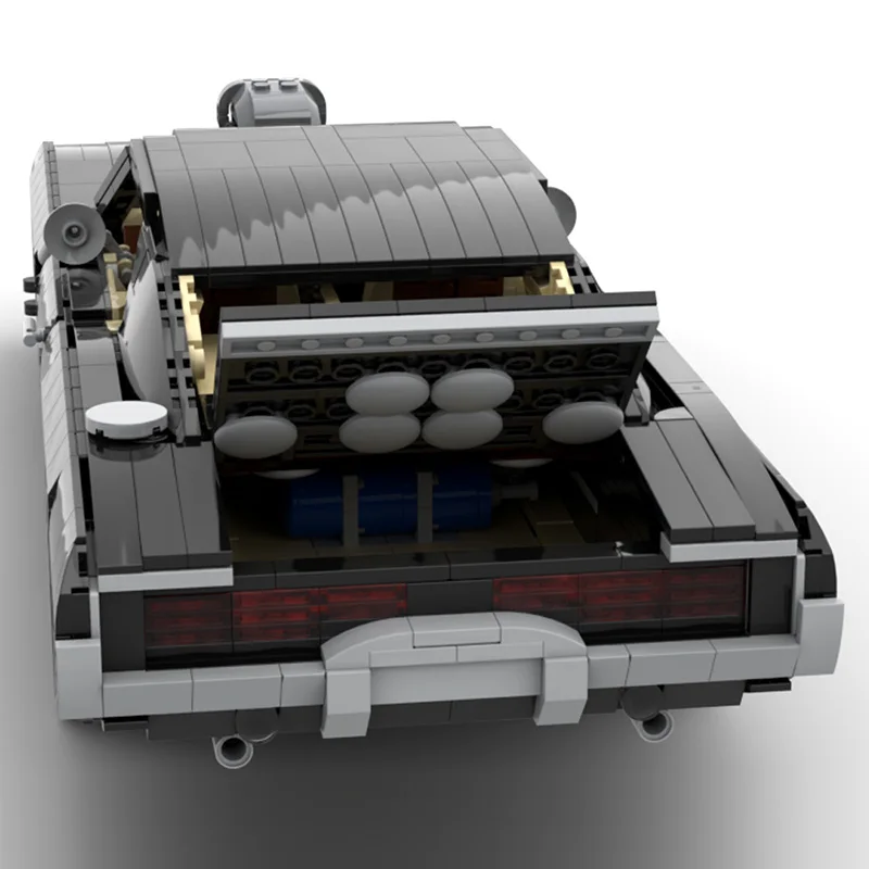 Конструктор MOC 1970 Tang скоростной автомобиль набор блоков страстный король