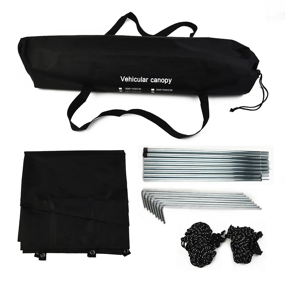 Универсальный солнцезащитный козырек для палатки Autocar Campervan внедорожник черная