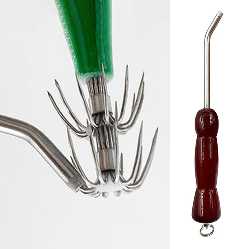 Регулятор рыболовного крючка для кальмара из нержавеющей стали формирование