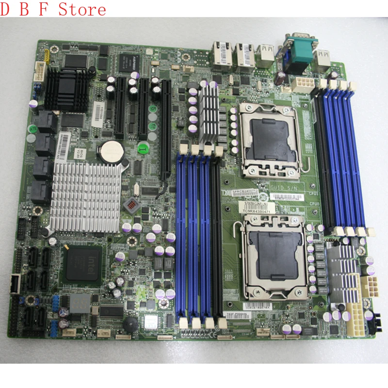 

X58 двухсторонняя Серверная материнская плата для TYAN S7004 S7004G2NR-LE-B LGA 1366 Поддержка X5677 X5680 ATX высокое качество 95% Новинка